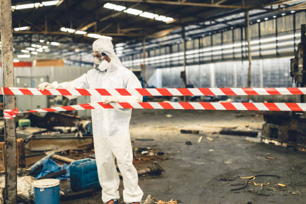 Professional Infectious Disease Decontamination technician working in Dorothy, NJ